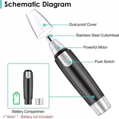 Nose & Ear Hair Trimmer - Buy One Get One Free