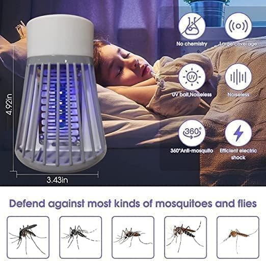 Electric Shock Mosquito Killer Night Lamp - Buy 1 Get 1 Free