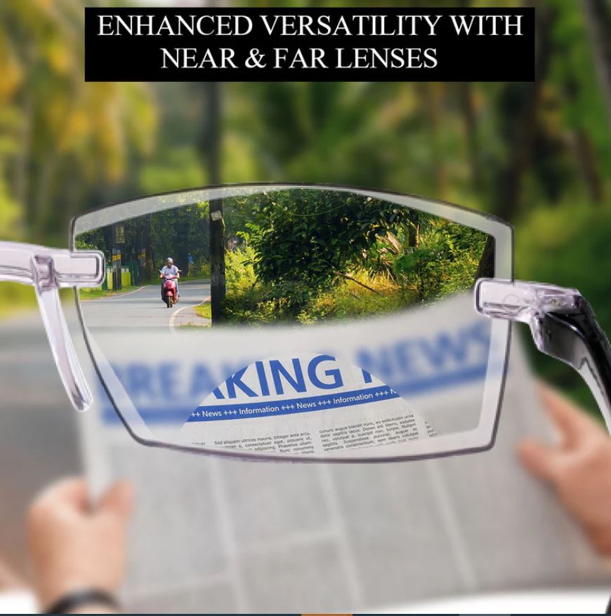 One-Power Adjustable Reading Glasses | Rimless Design | Buy 1 Get 1 Free